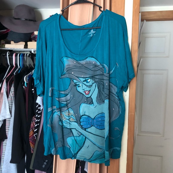 Disney Tops - Disney Ariel Tee-1X